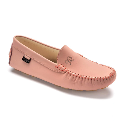 2549 Salmon Sahara Classic Girls Loafer made in Italy