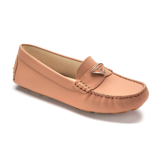 2677 Mauve Sahara Girls Mocassin Loafer