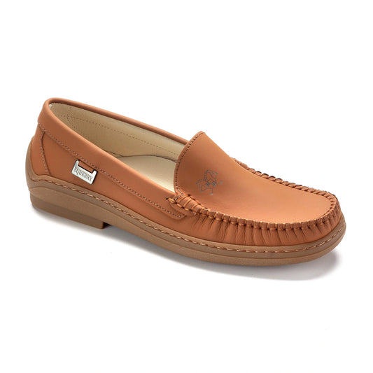 Girl's Tan Sahara Soft Classic Moccasin by 2693