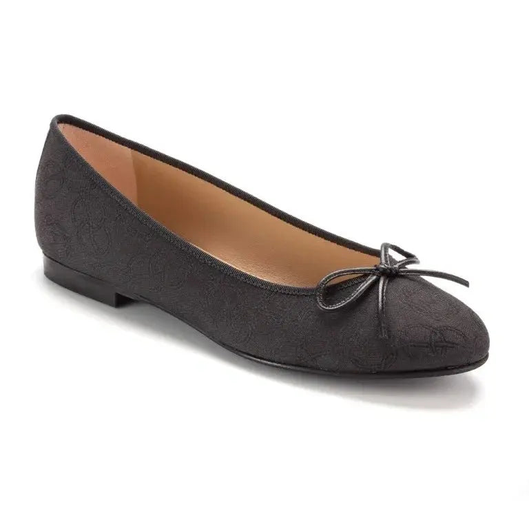 Pretty Ballerinas black soft leather flats for teen and women