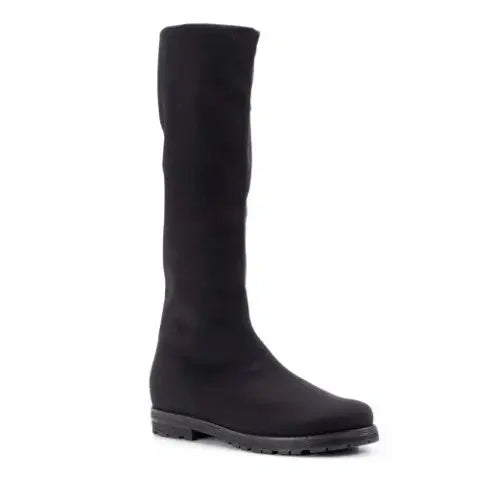 Black micro boots for girl by London Kids, ideal for casual wear