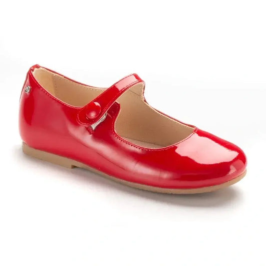 Red Patent Leather Strap for Girl by Manuela de Juan - Girl's Red Strap