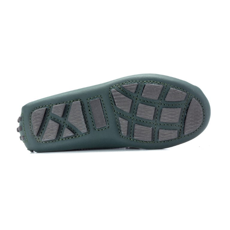 2549 - Green Sahara Leather Soft Loafer for Girl by London Kids