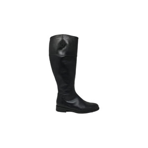 48711 - Black Soft Leather Boots for Teen/Women by Pretty Ballerinas