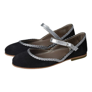 3010 - Black Suede Strap for Girl by Pepe