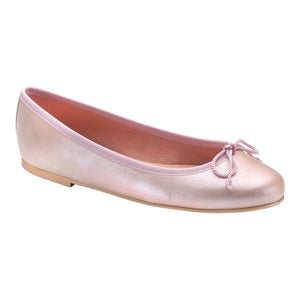 38189 - Nude Soft Leather Flats for Teen/Women by Pretty Ballerinas