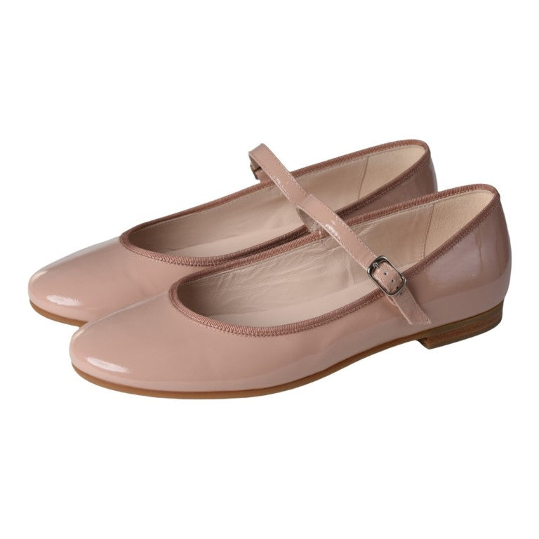 1324n - Pink Patent Leather Strap for Girl by London Kids